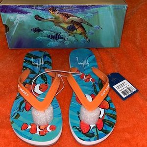 Guy Harvey Clown Fish Sandals 🩴
